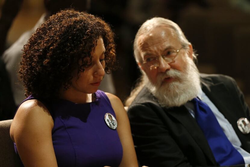 Sara Mokuria and John Fullinwider, co-founders of Mothers Against Police Brutality, were...