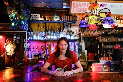 Patrons and staffers have been loyal to the Grapevine Bar since Michelle Honea (pictured)...