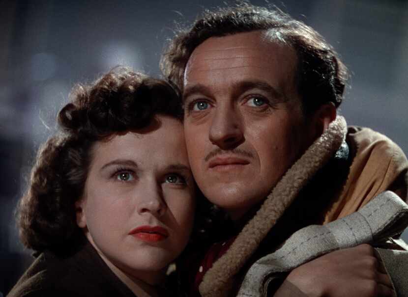 Kim Hunter and David Niven in "A Matter of Life and Death"
