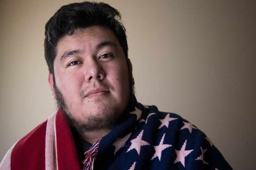 DACA recipient Gabriel Estrada of Arlington came to the United States 19-years ago from...