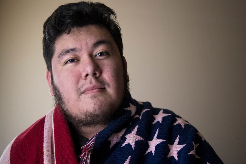 DACA recipient Gabriel Estrada of Arlington came to the United States 19-years ago from...