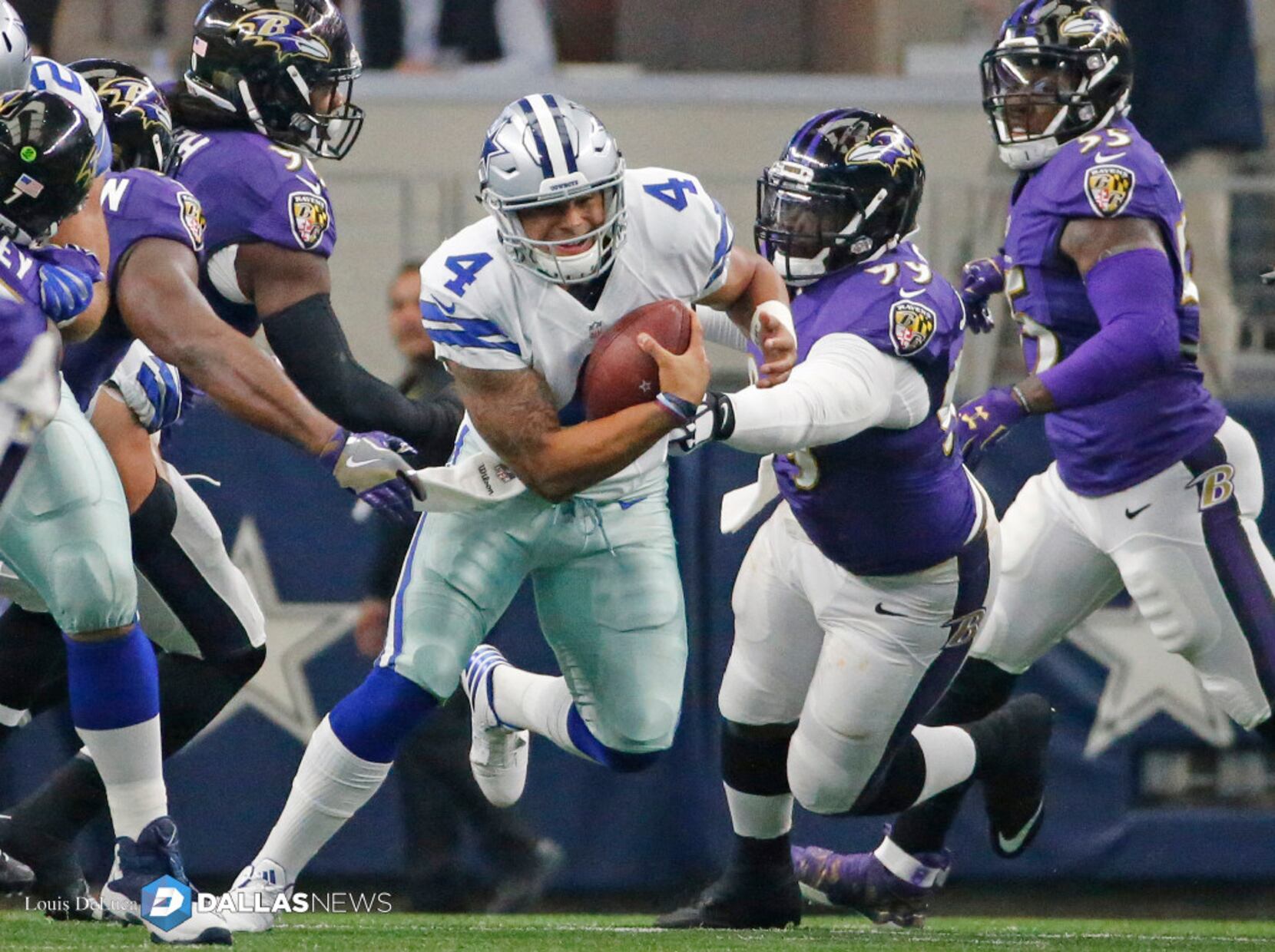 Ezekiel Elliott's Huge Hurdle Sets Up a TD Pass from Dak to Dez!, Ravens  vs. Cowboys