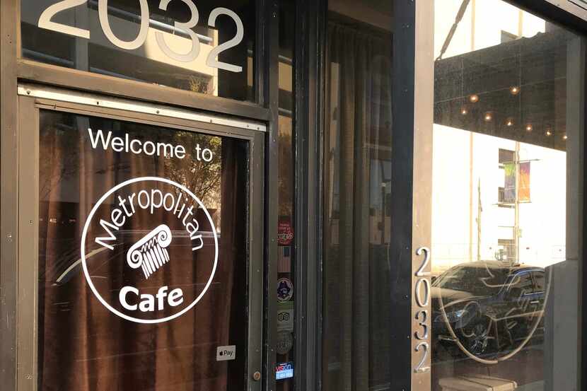 The Metropolitan Cafe was a staple in downtown Dallas. It closed Nov. 24, 2021.