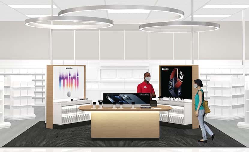 Target has been adding Apple shops into its electronics departments. No genius bar, though....