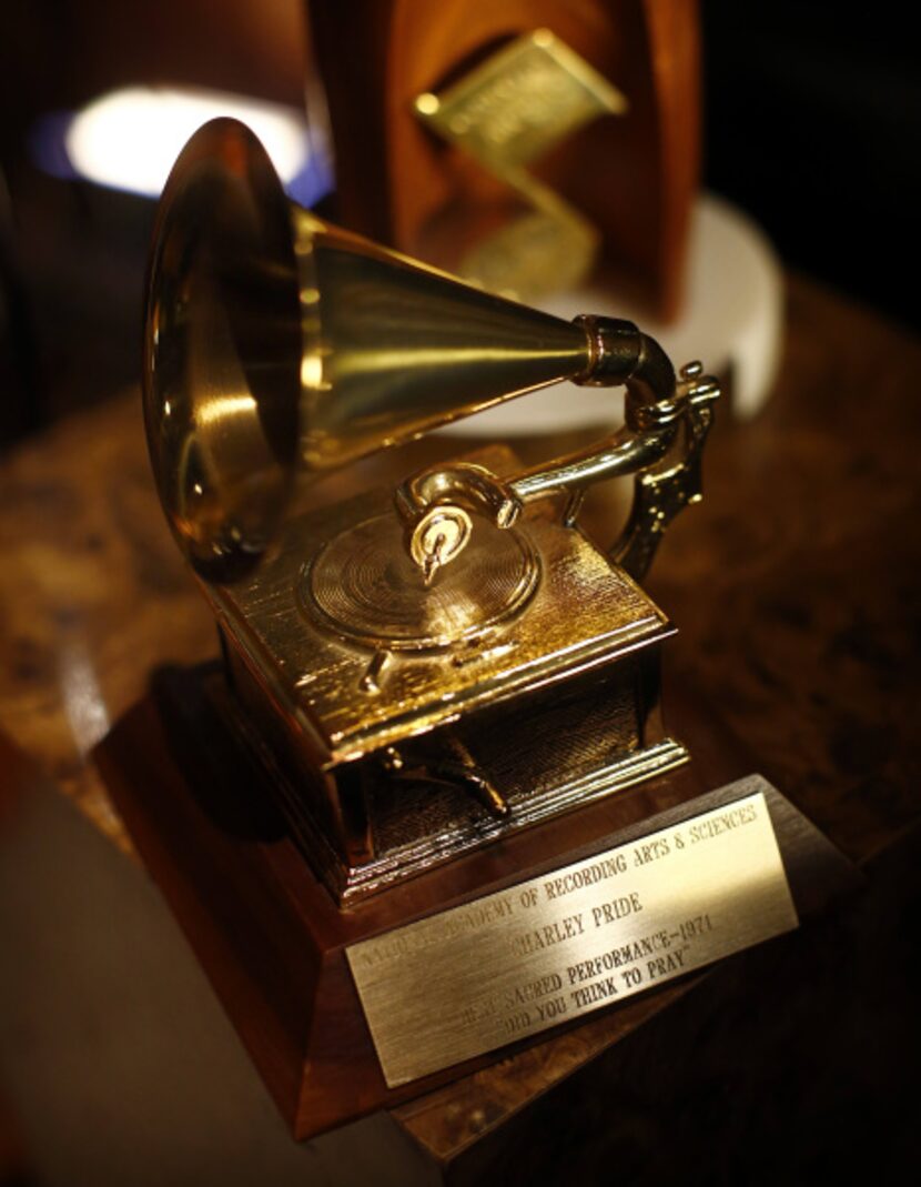 Country star Charley Pride's 1971 Grammy Award for Best Sacred Performance, "Did You Think...