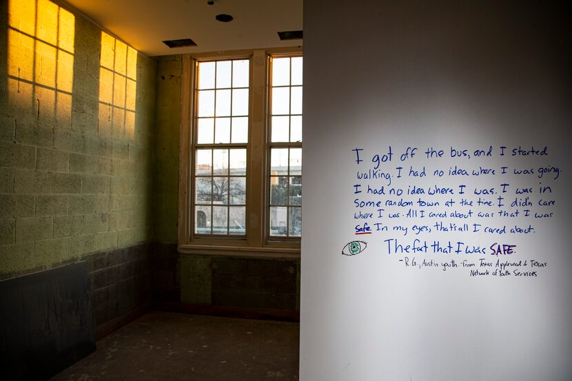 A vignette written on the wall of a dormitory by a student who had experienced housing...