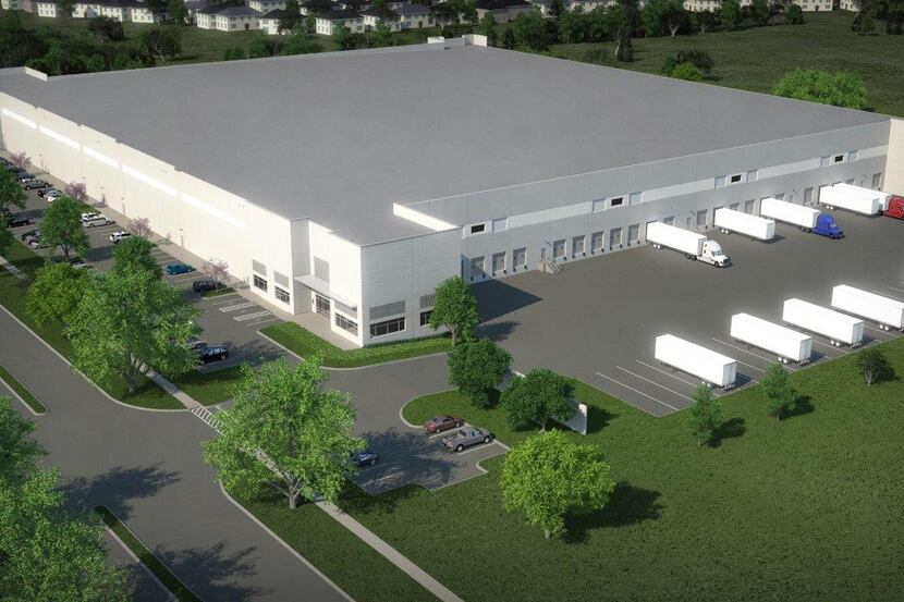 Stream Realty's new Parkway Logistics Center will open later this year in Grand Prairie.