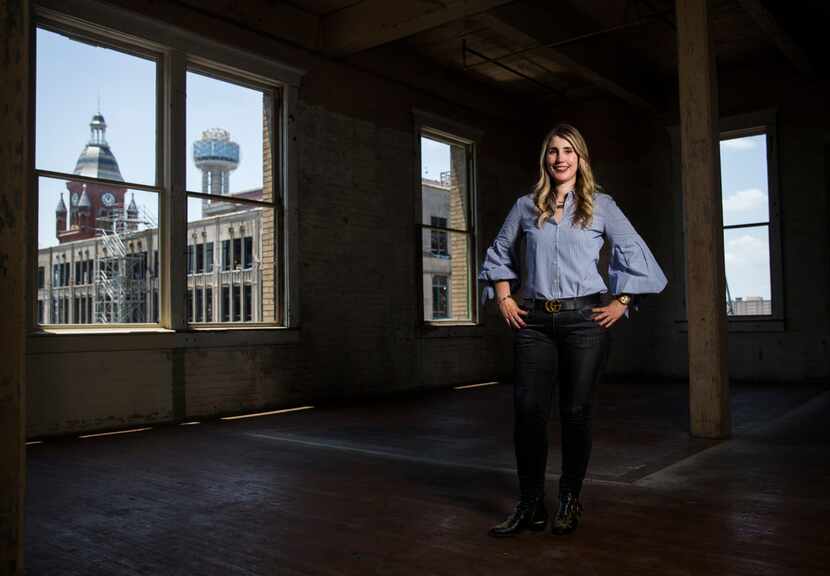 Tanya Ragan, owner and president of Wildcat Management, inside the Purse Building. The...