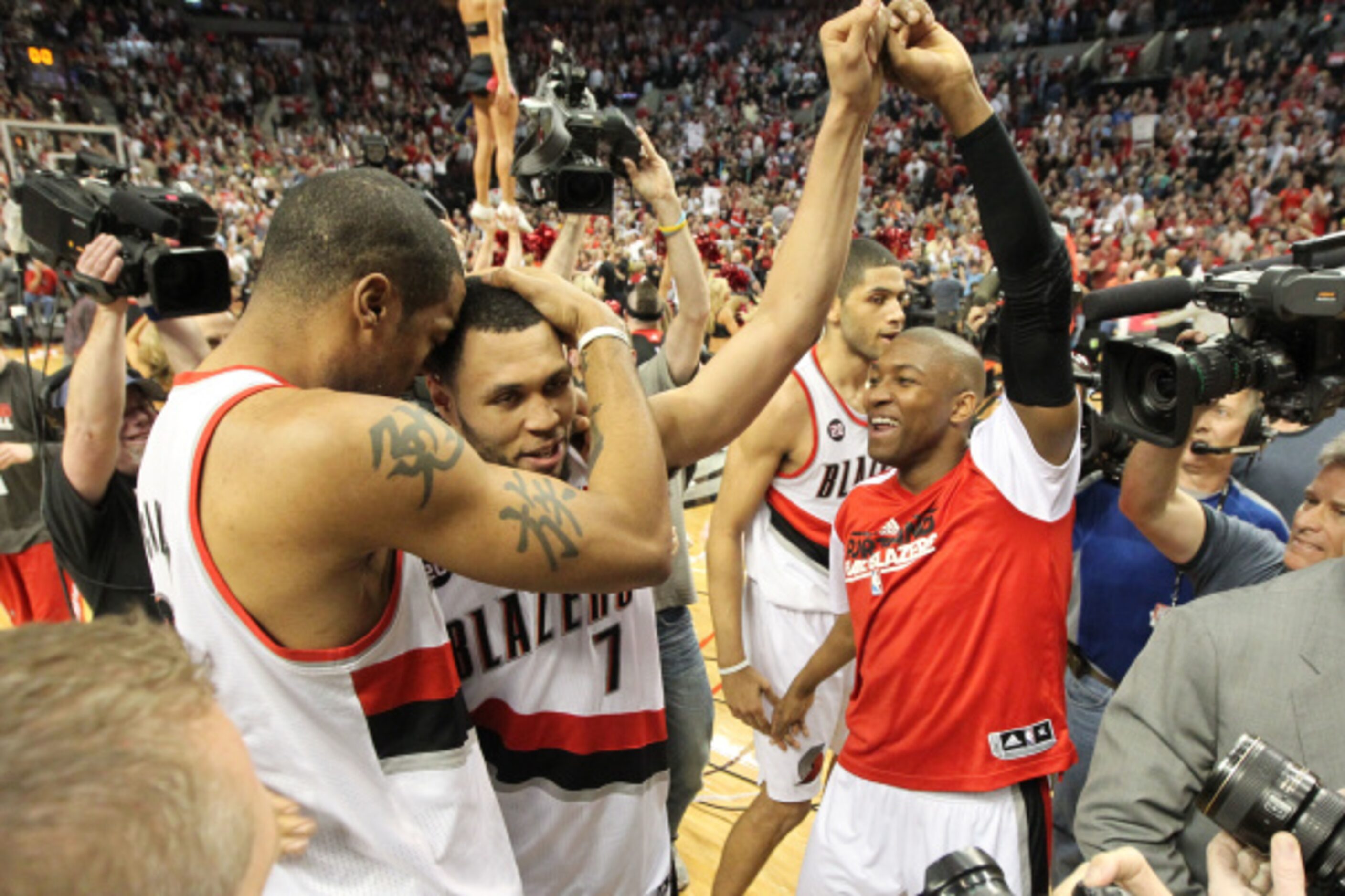 April 23: In Game 4 of their first-round series against Portland, Mavericks blow a 23-point...