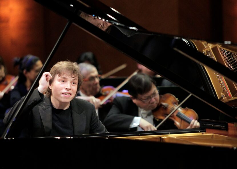 Pianist Ilya Shmukler performs with the Fort Worth Symphony Orchestra and guest conductor...