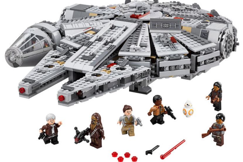 The new Lego Millennium Falcon set.