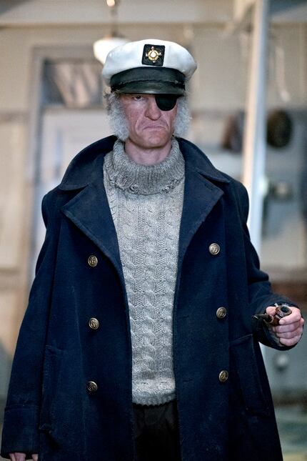 Neil Patrick Harris as Count Olaf as Captain Sham in "A Series Of Unfortunate Events."