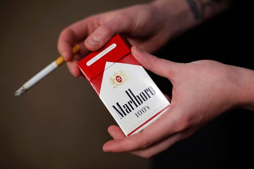 Una cajetilla de cigarros marlboros. (AP/Gene J. Puskar)
