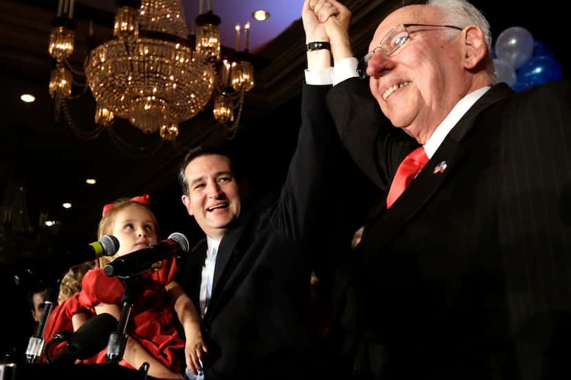  Ted Cruz's father, Rafael, has been there for most of his son's political triumphs,...