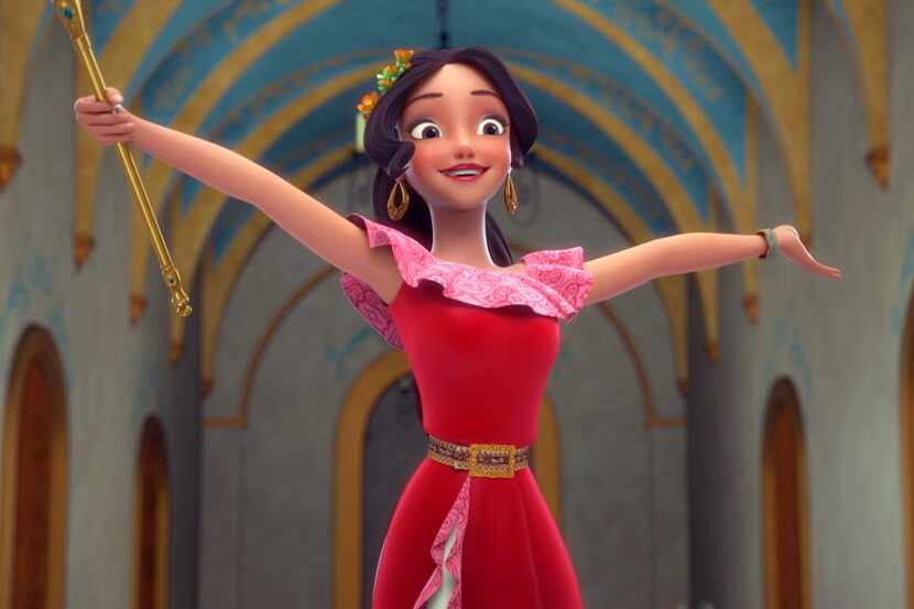 Elena becomes a crown princess in a scene from, "Elena of Avalor," premiering July 22 on...