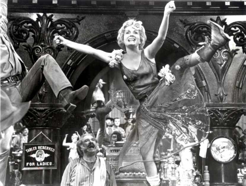 Debbie Reynolds performs in The Unsinkable Molly Brown.