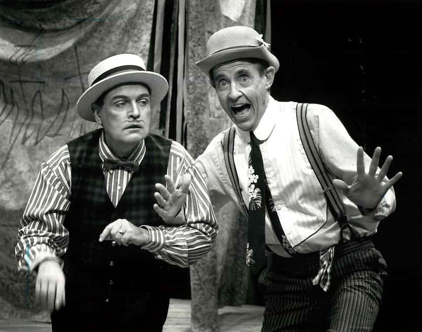 
Jac Alder (left) and Jerry Haynes in a production of THE FANTASTICKS.
