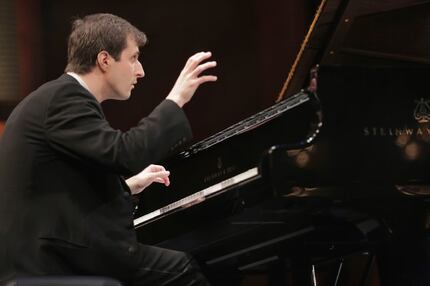 Kenny Broberg performs during the Quarterfinal Round at The Fifteenth Van Cliburn...