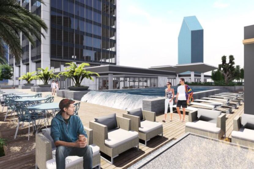 The National will include a 10th floor deck overlooking downtown.