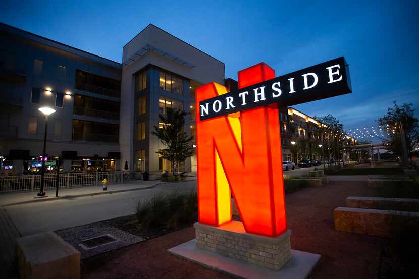 The Northside mixed use development at UTD has housing and retail and started in 2015.