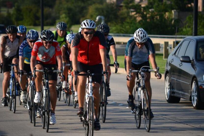 
The Shawnee Trail Cycling Club has more than 300 members. Every Thursday, more than 100...