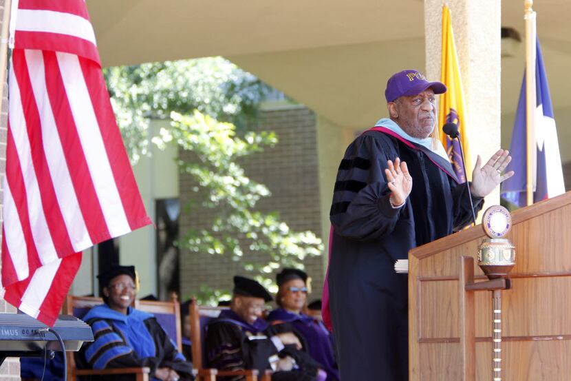  Bill Cosby delivered the commencement at Paul Quinn College on May 4, 2013. (Sonya...