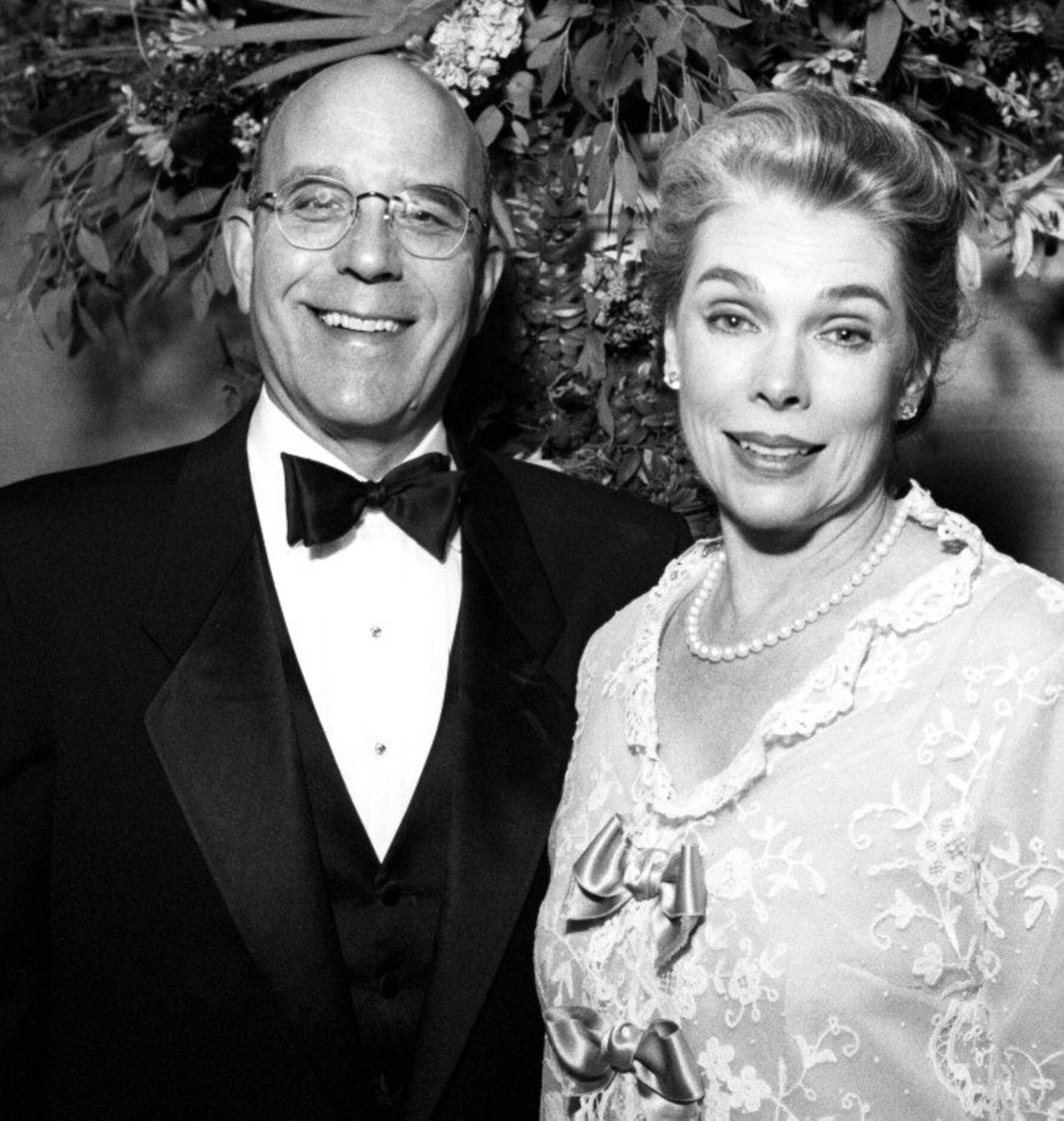 Richard and Heather Marcus at the Dallas Symphony's opening Gala on Sept. 1, 1994.