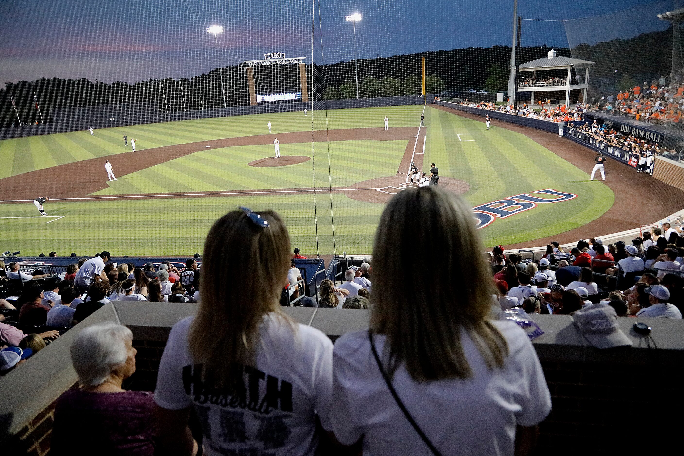 A standing room only crowd was on hand as Rockwall Heath High School played Rockwall High...