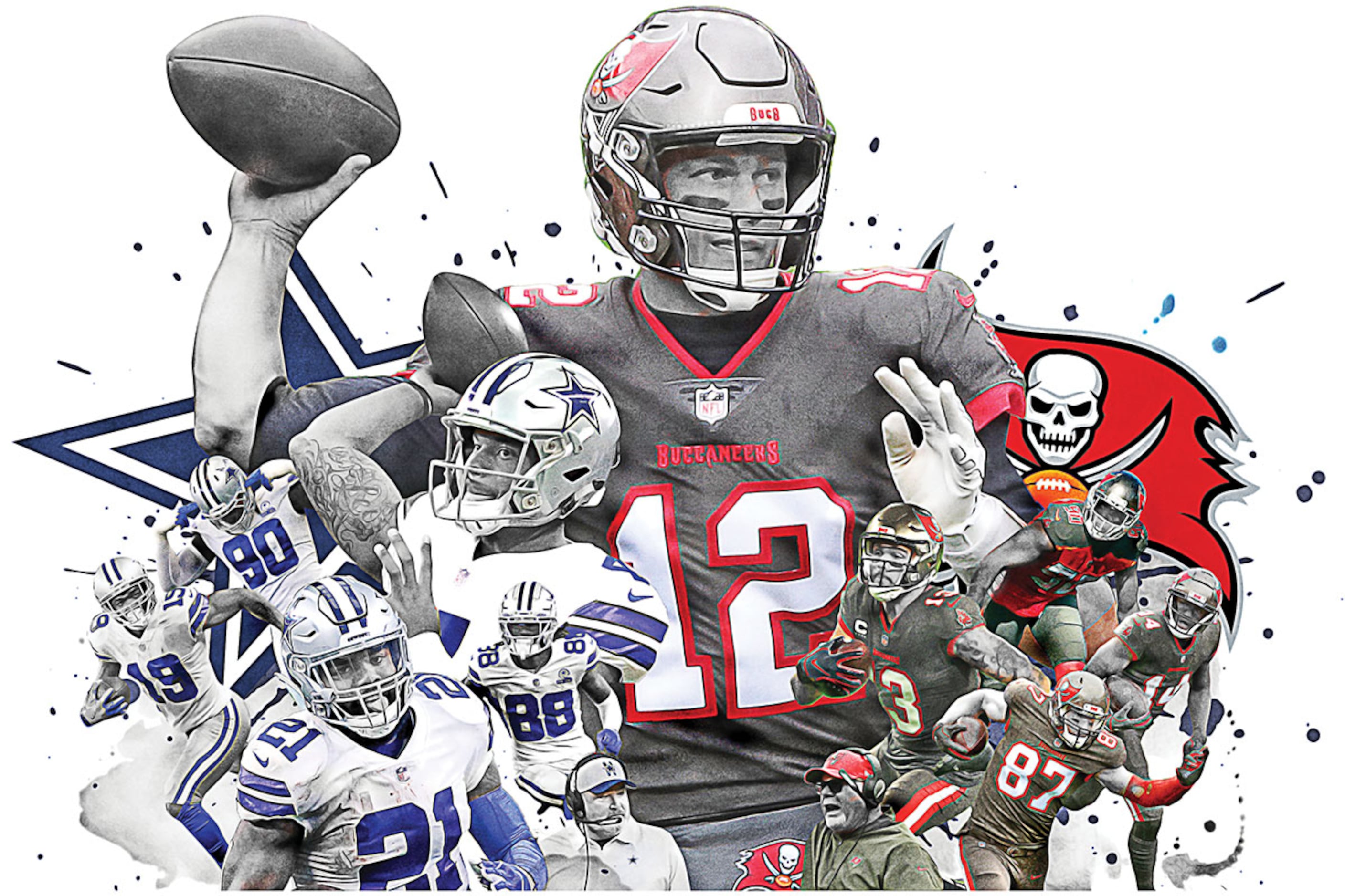 Facing Tom Brady, Buccaneers and decades of playoff futility, the Cowboys  have multiple dragons to slay