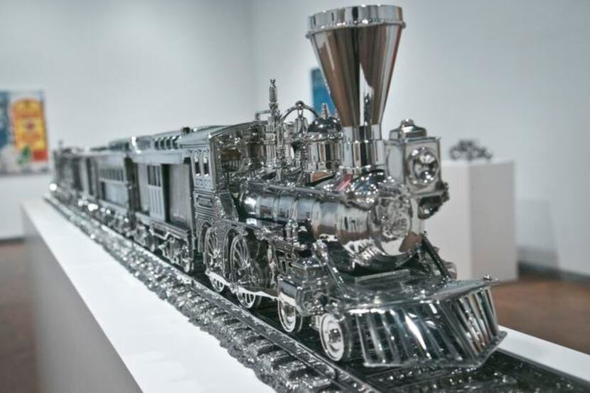 
Jeff Koons’ J.B. Turner Train is among works spanning his 30-year career in the Whitney...