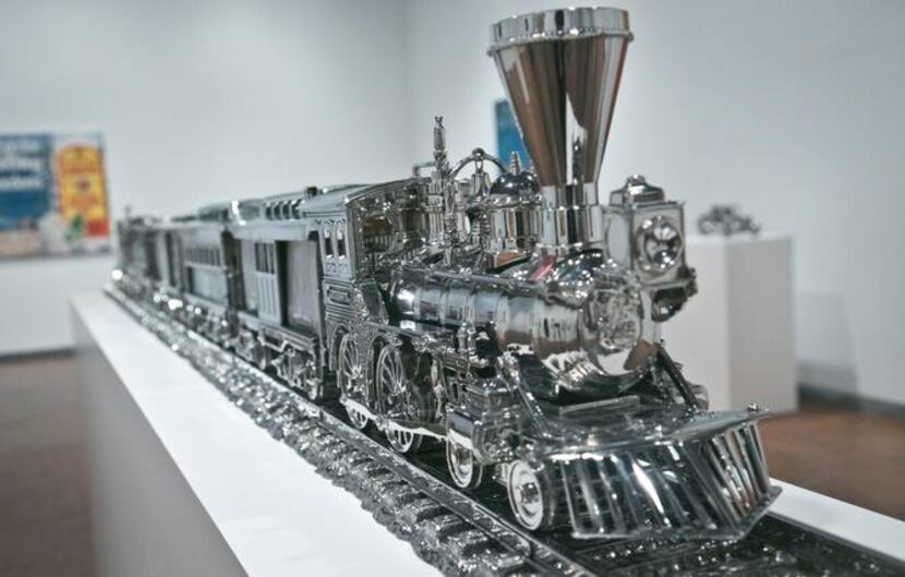 
Jeff Koons’ J.B. Turner Train is among works spanning his 30-year career in the Whitney...