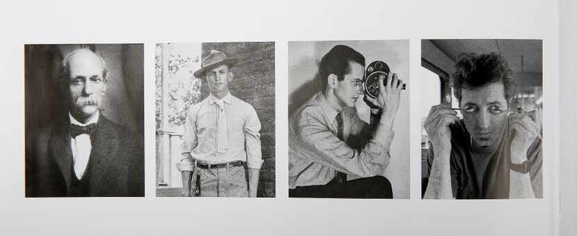 From left: Byrd Williams I, II, III and IV represent four generations of Texas photographers...