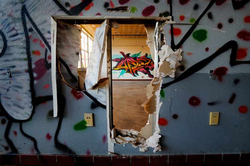 A majority of the classrooms at the closed Pearl C. Anderson Middle Learning Center in South...