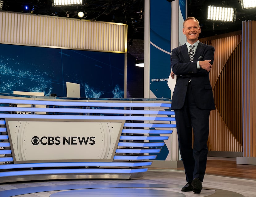 En esta imagen proporcionada por CBS, John Dickerson, presentador de "CBS News Prime Time...