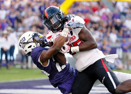 Texas Tech defensive back Douglas Coleman.