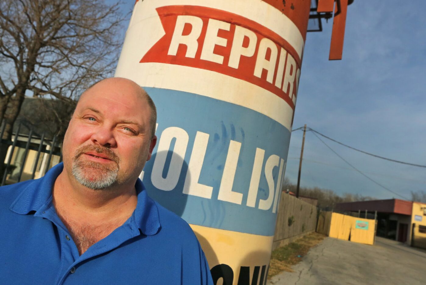 Owner Kevin Prestridge of Merriman Park Automotive is pictured at his business in the Lake...