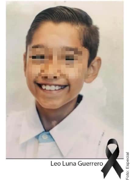 Leonardo Luna Guerrero, de 13 años de edad.