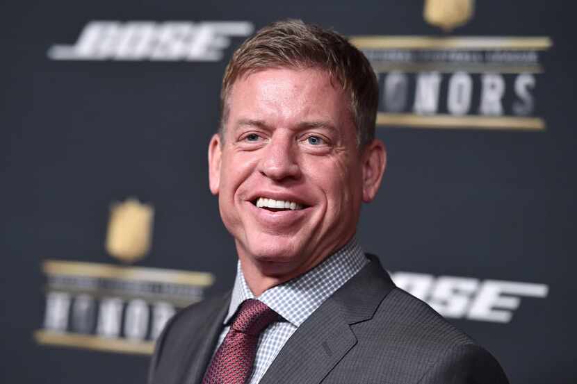 Former NFL player Troy Aikman. (Photo by Jordan Strauss/Invision for NFL/AP Images)