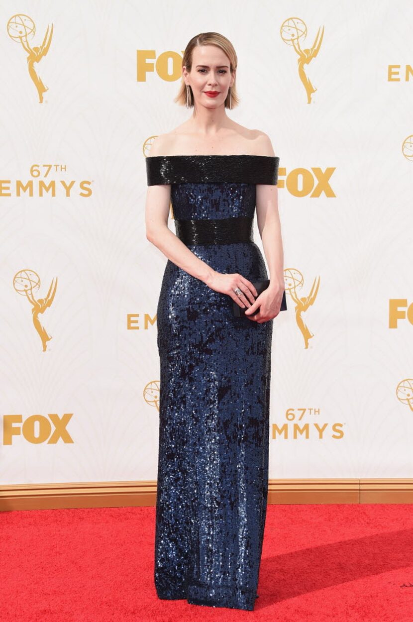 Sarah Paulson on the red carpet