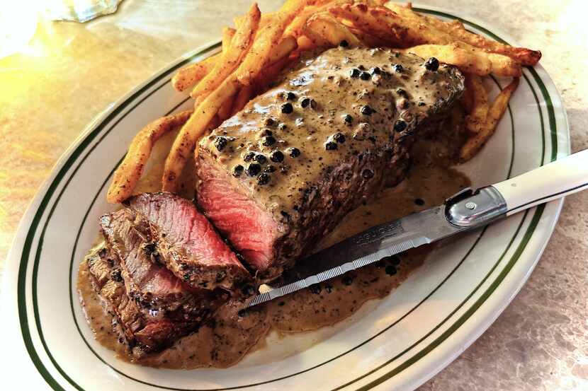 Steakyard's most popular dish is likely to be steak frites, prepared with three options for...