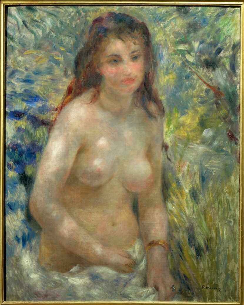 Pierre-Auguste Renoir's "tudy: Torso, Effect of Sun will be included in the an exhibition at...