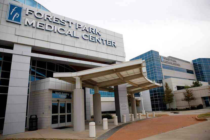  Forest Park Medical Center's Dallas facility remains for sale. (Rose Baca/The Dallas...