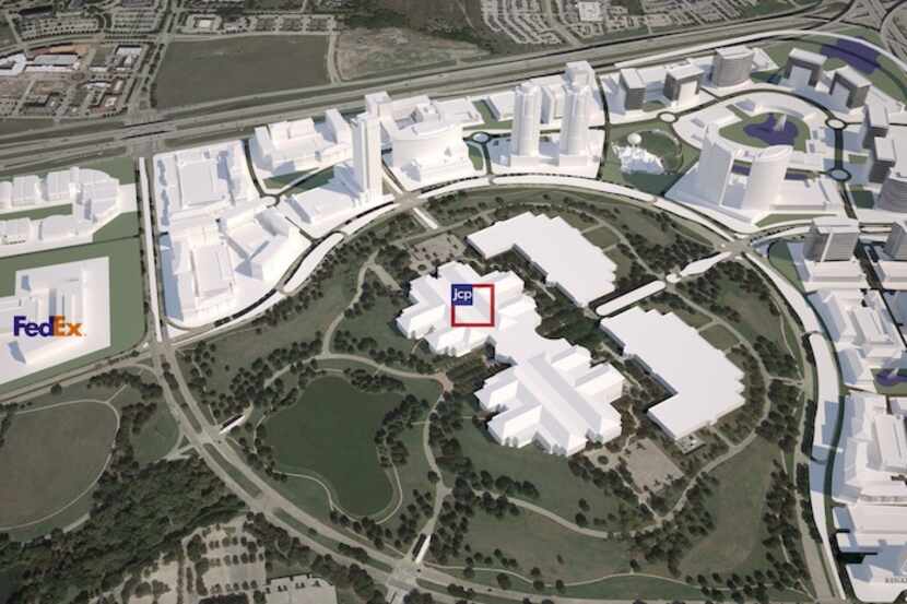 
The Legacy West project will surround J.C. Penney’s headquarters in the Legacy business...
