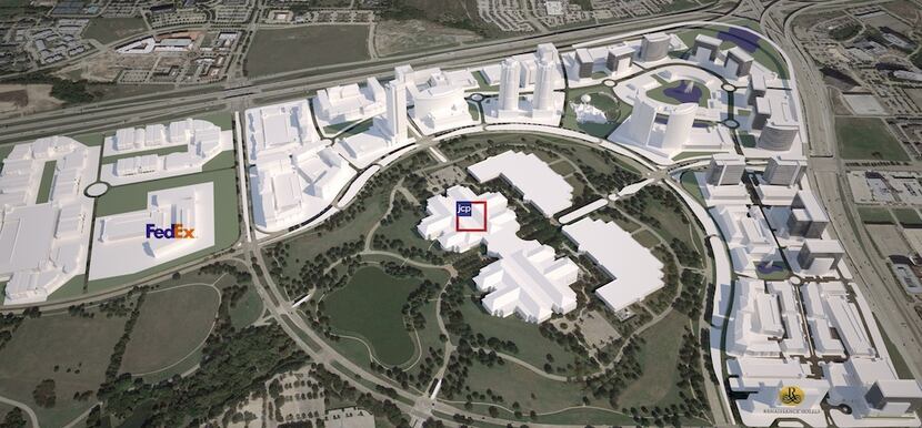 
The Legacy West project will surround J.C. Penney’s headquarters in the Legacy business...