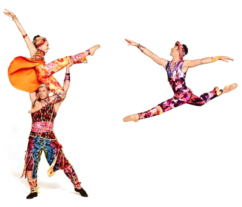 Amy Ruggiero, John Selya and Ron Todorowski in the world-premiere "Yowzie," part of the...