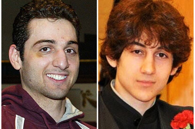 This combination of undated file photos shows Tamerlan Tsarnaev, 26, left, and Dzhokhar...