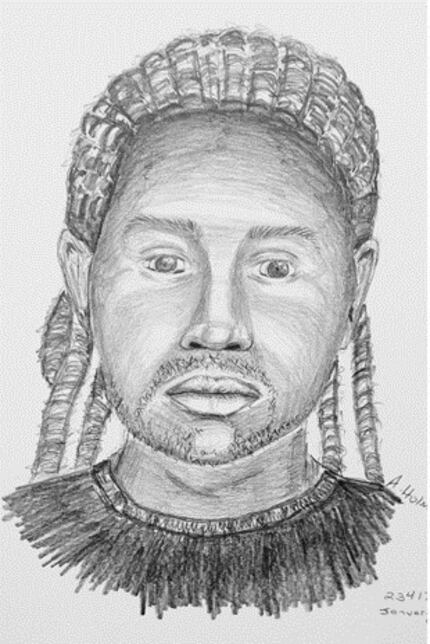 Dallas police released a sketch Wednesday of a person of interest in a sexual assault that...