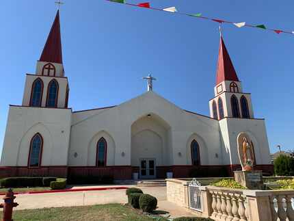 La iglesia cristiana Santa María Guadalupe, en Irving.