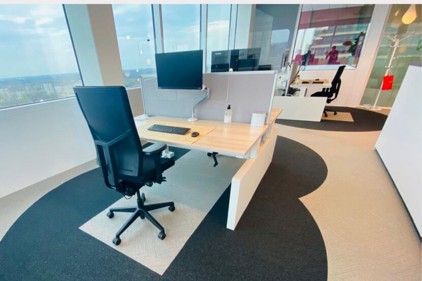 Less dense and more separated workstations will be needed to make workers more comfortable...