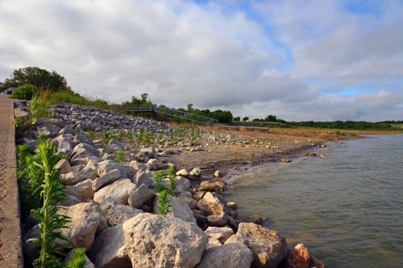 
Lavon Lake, the North Texas Municipal Water District’s primary water supply, was 11 and a...